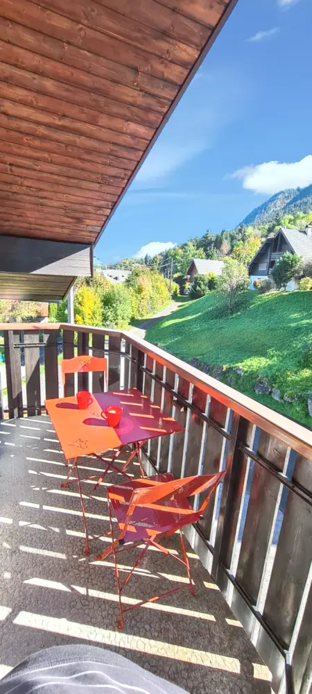 Studio chaleureux à Thollon-les-Mémises - 20 m² avec vue - Photo 1