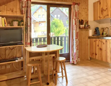 Studio chaleureux à Thollon-les-Mémises - 20 m² avec vue - Photo 5