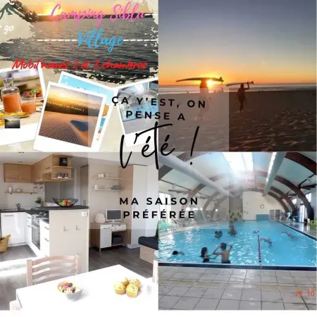 Bungalow confort Gastes + Piscine, Bungalow 8 personnes à Gastes - Photo 21