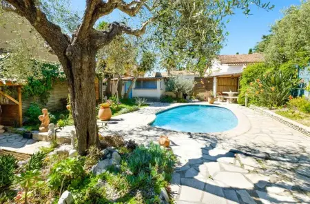 Studio charmant à Cagnes-sur-Mer de 35 m² + piscine privée - Photo 1