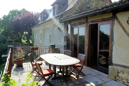 Maison charmante à Saint-Cybranet avec piscine partagée - Photo 2