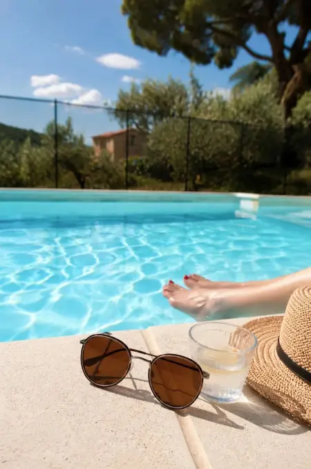 Villa spacieuse avec vue sur montagne à Sablet + Piscine privée - Photo 16