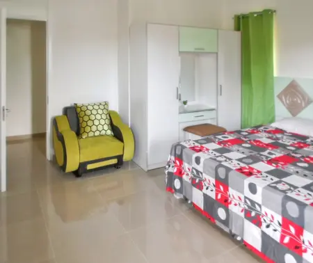 Studio cosy à Trou-aux-Biches 35 m² avec balcon joli jardin - Photo 4