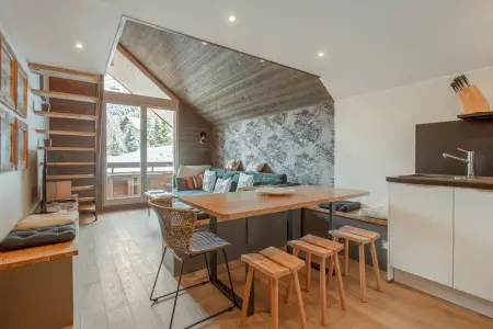 Appartement spacieux L'Alpe d'Huez, balcon, Appartement 8 personnes à L'Alpe d'huez - Photo 2