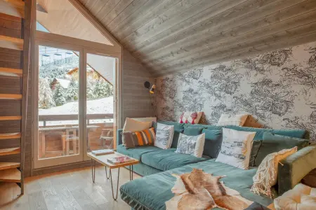 Appartement spacieux L'Alpe d'Huez, balcon, Appartement 8 personnes à L'Alpe d'huez - Photo 3