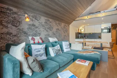Appartement spacieux L'Alpe d'Huez, balcon, Appartement 8 personnes à L'Alpe d'huez - Photo 8