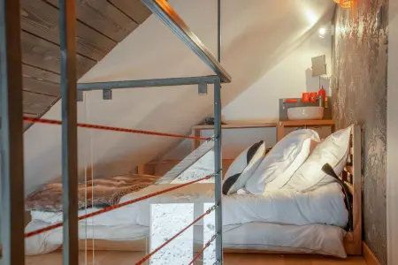 Appartement spacieux L'Alpe d'Huez, balcon, Appartement 8 personnes à L'Alpe d'huez - Photo 10