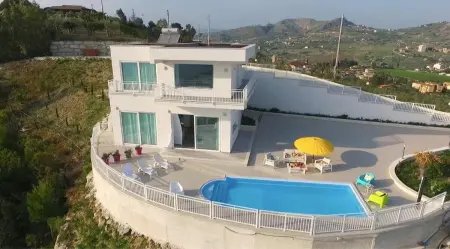Villa luxueuse à Favara + Piscine, Villa 6 personnes à Favara - Photo 12