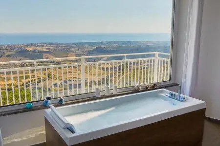 Villa luxueuse à Favara + Piscine, Villa 6 personnes à Favara - Photo 15