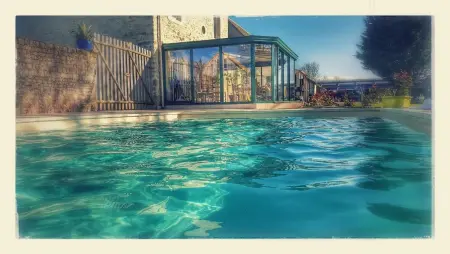 Maison confortable à Saint-Germain-du-Pert avec piscine privée - Photo 21
