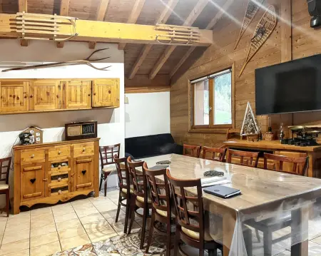 Appartement confortable avec vue montagne à Peisey-Nancroix - Photo 3
