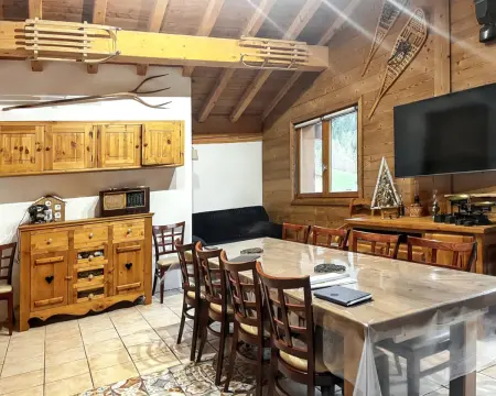 Appartement confortable avec vue montagne à Peisey-Nancroix - Photo 7