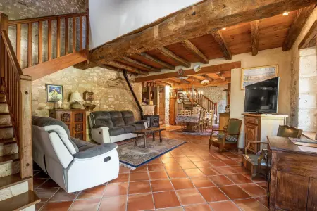 Maison spacieuse à Thenac avec piscine privée, Maison 16 personnes à Thenac - Photo 1