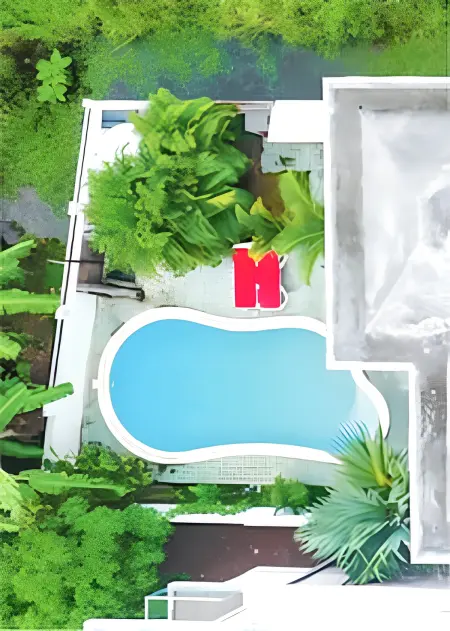 Appartement moderne à Pereybère, avec vue sur la piscine, 50 m² - Photo 14