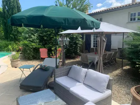 Villa charmante à Arsac avec piscine privée et jardin - Photo 54