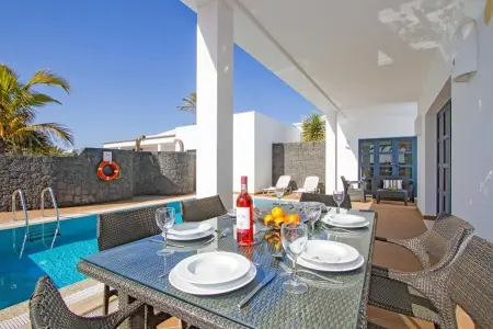Villa charmante à Playa Blanca avec piscine privée - Photo 34
