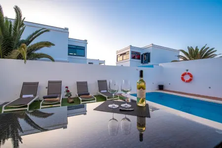 Villa élégante Playa Blanca avec piscine, Villa 6 personnes à Playa blanca - Photo 22
