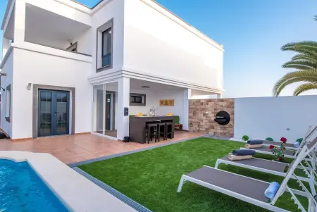 Villa élégante Playa Blanca avec piscine, Villa 6 personnes à Playa blanca - Photo 31