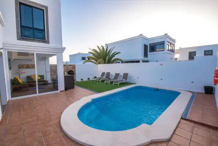 Villa élégante Playa Blanca avec piscine, Villa 6 personnes à Playa blanca - Photo 32