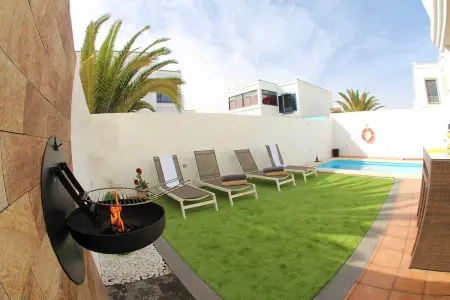 Villa élégante Playa Blanca avec piscine, Villa 6 personnes à Playa blanca - Photo 34