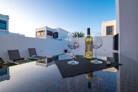 Villa élégante Playa Blanca avec piscine, Villa 6 personnes à Playa blanca - Photo 52