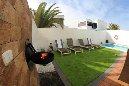 Villa élégante Playa Blanca avec piscine, Villa 6 personnes à Playa blanca - Photo 63