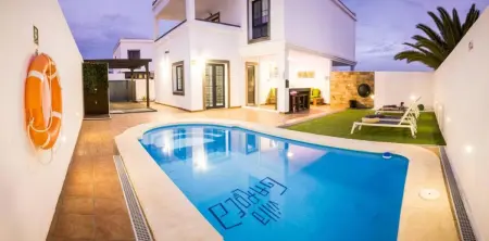 Villa élégante Playa Blanca avec piscine, Villa 6 personnes à Playa blanca - Photo 65
