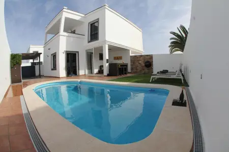 Villa élégante Playa Blanca avec piscine, Villa 6 personnes à Playa blanca - Photo 70