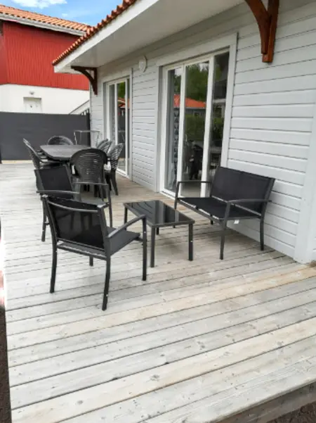 Maison confortable à Parentis-en-Born avec piscine partagée - Photo 3