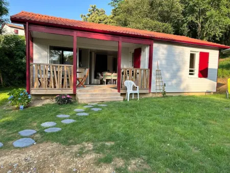 Charmant chalet avec spa à Hasparren, 50 m², piscine partagée - Photo 11