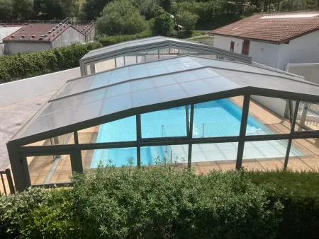 Charmant chalet avec spa à Hasparren, 50 m², piscine partagée - Photo 21