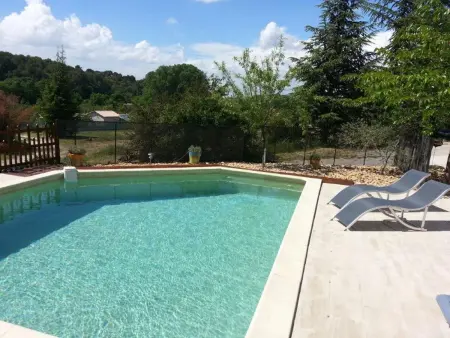 Villa charmante au Beaucet avec piscine privée, Villa 8 personnes à Le Beaucet - Photo 4