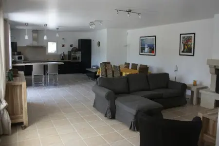Villa charmante au Beaucet avec piscine privée, Villa 8 personnes à Le Beaucet - Photo 6