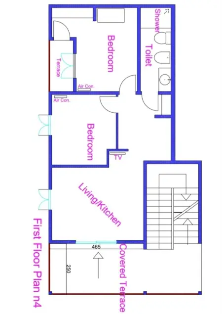 Appartement lumineux à Trou aux Biches - 70 m² - Vue sur jardin - Photo 10