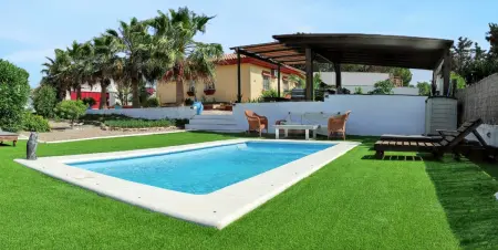 Villa ensoleillée avec piscine privée à Chiclana de la Frontera - Photo 18