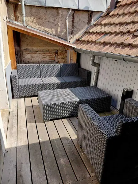 Appartement cosy avec cheminée à Eguisheim - 110m² - Terrasse - Photo 18