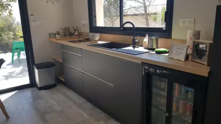 Charmante Maison avec jardin à Mornas, Maison 2 personnes à Mornas - Photo 13