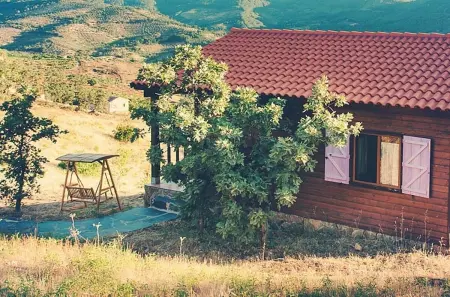 Retraite avec vue sur la montagne à Cañamero, Maison 4 personnes à Cañamero - Photo 6