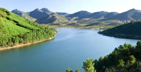 Retraite avec vue sur la montagne à Cañamero, Maison 4 personnes à Cañamero - Photo 10