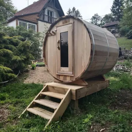 Chalet chaleureux à Louâtre avec piscine partagée - Photo 9
