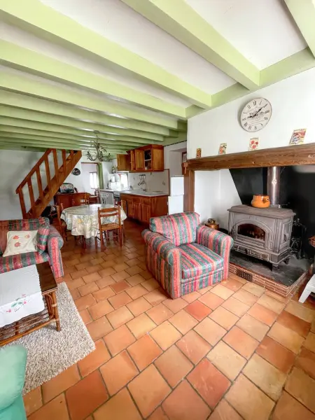 Charmante maison de campagne avec jardin et barbecue - Photo 4
