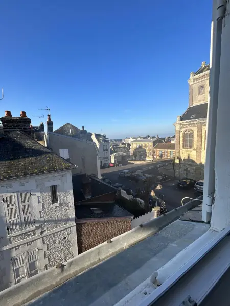 Maison chaleureuse à Trouville-sur-Mer avec vue sur la ville - Photo 6