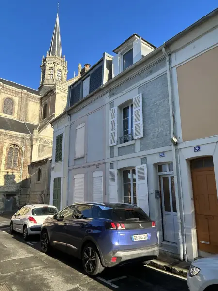 Maison chaleureuse à Trouville-sur-Mer avec vue sur la ville - Photo 7