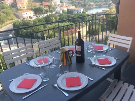Appartement panoramique à Banyuls-sur-Mer, vue mer et montagne - Photo 1