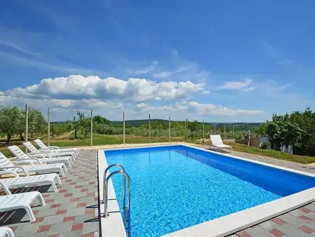 Villa familiale à Buje avec piscine et vue sur la mer - Photo 30