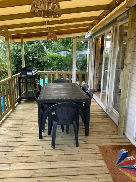 Bungalow familial à Lège-Cap-Ferret avec piscine partagée - Photo 5