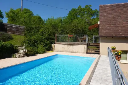 Maison spacieuse à Loubressac avec piscine privée - Photo 2
