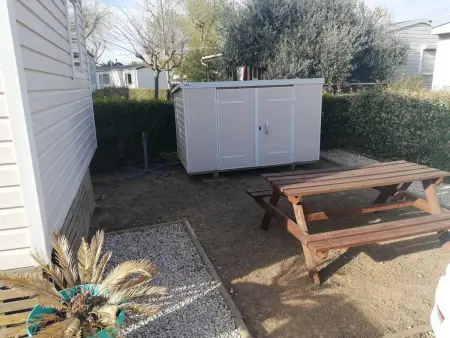 Bungalow confortable à Vias avec piscine partagée - Photo 6