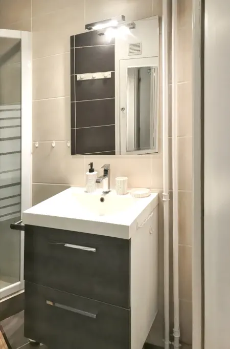 Studio chaleureux à Uvernet-Fours, 25m² avec vue montagne - Photo 12