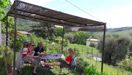 Appartement moderne au Bar-sur-Loup - Terrasse & vue - Photo 11
